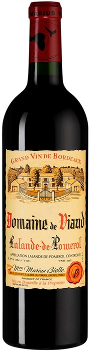 Вино Domaine de Viaud  Lalande de Pomerol AOC  2010 750 мл
