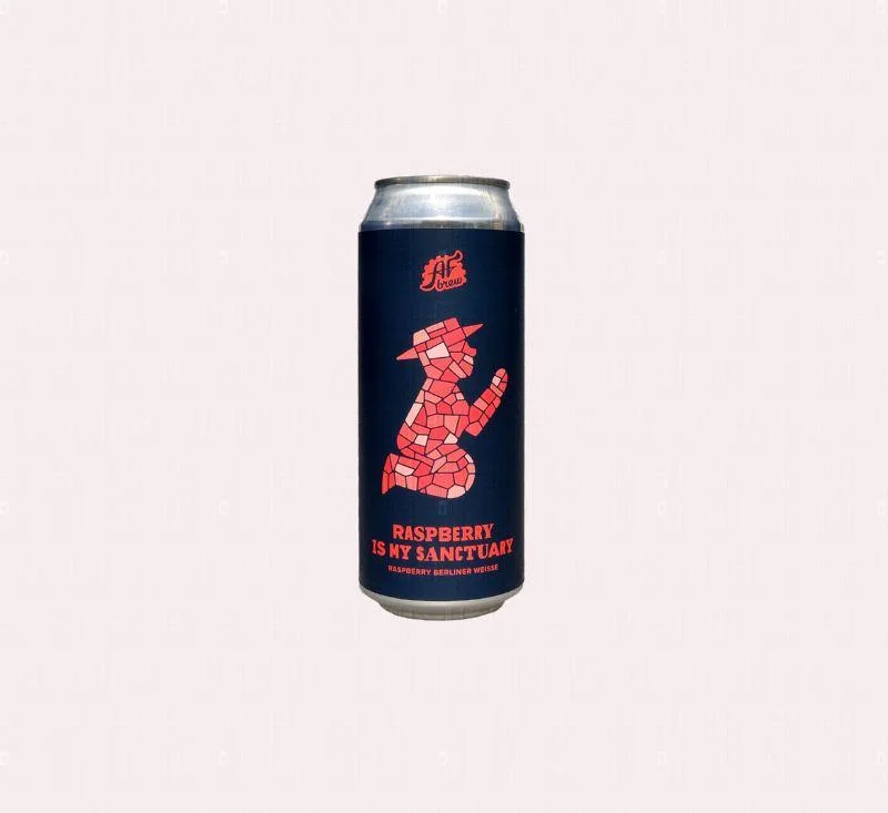Пиво AF Brew Raspberry is My Sanctuary /АФ Брю "Расберри из май Сэнкчуари" малина 500 мл