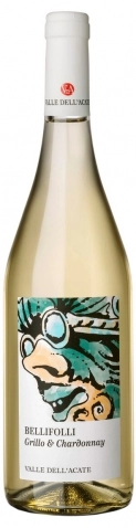 Вино Valle dell'Acate Bellifolli Grillo - Chardonnay  Валле дель'Акате  Беллифолли Грилло-Шардоне  2017 750 мл