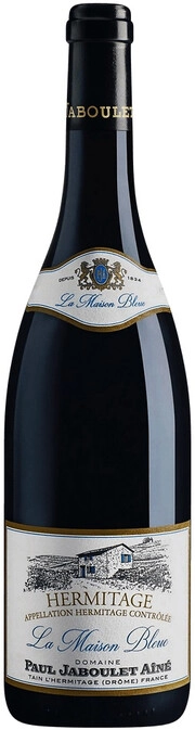 Вино Paul Jaboulet Aine Hermitage La Maison Bleue AOC Поль Жабуле Эне Эрмитаж Ля Мезон Блю 2017 750 мл