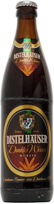 Пиво Distelhauser Dunkles Weizen Дистельхойзер, Дунклес Вайцен стекло 500 мл