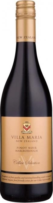 Вино Villa Maria Cellar Selection  Pinot Noir   Селлар Селекшн Пино Нуар 2019  750 мл