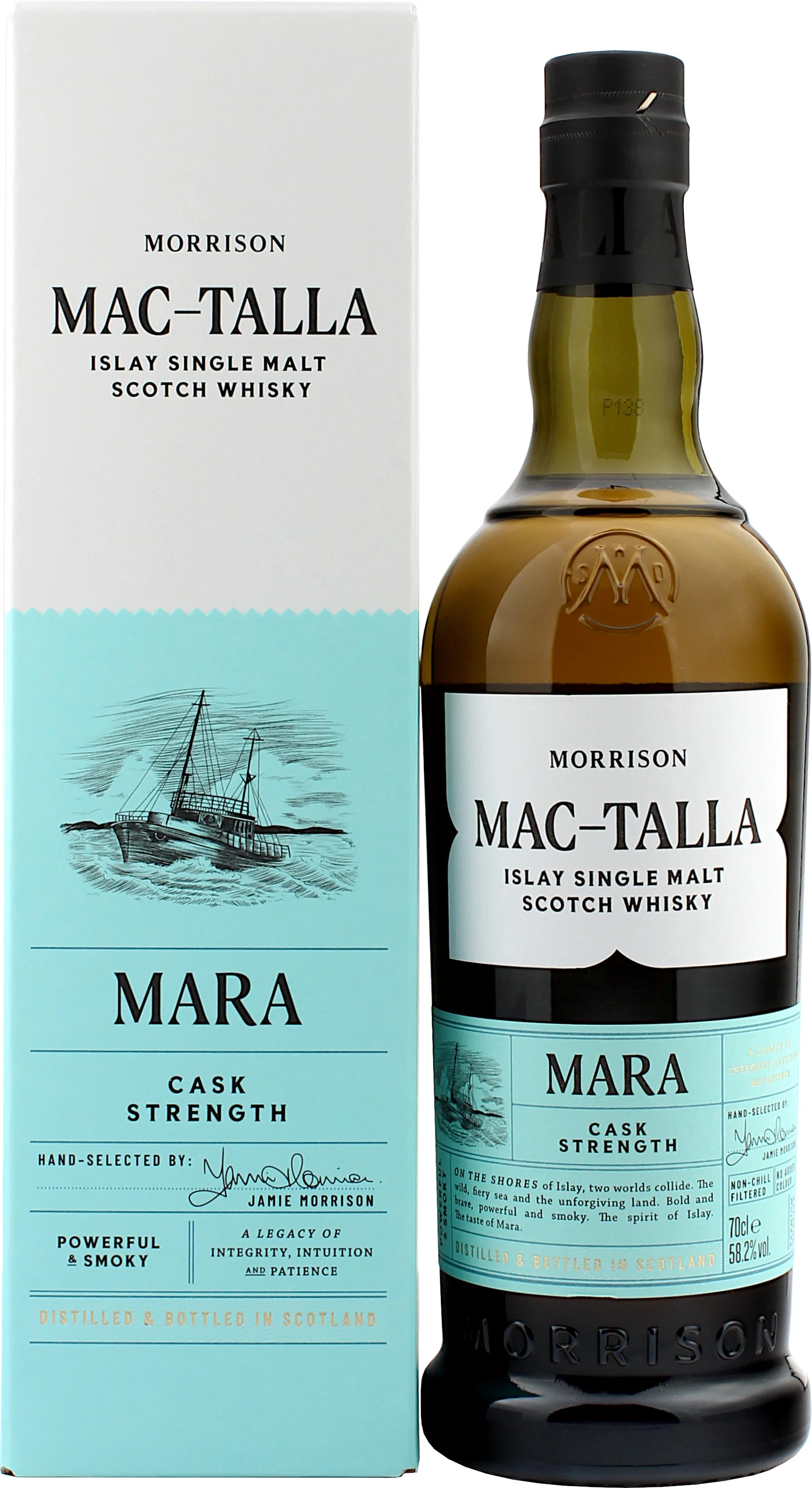 Виски Mac-Talla Single Malt Mara Cask Strength gift box  700 мл