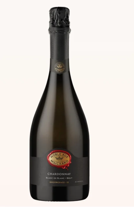 Вино Мысхако Ноубл Эйдж Шардоне  Брют 2024 750 мл