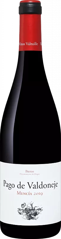 Вино Pago de Valdoneje Mencia Bierzo DO Vinos Valtuille  Паго де Вальдонехе Менсия Бьерсо DO Винос Вальтуилье  2019 750 мл