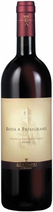 "Badia A Passignano", Chianti Classico DOCG Riserva, Вино Бадиа А Пассиньяно,  Кьянти Классико Ризерва, Антинори, 2004