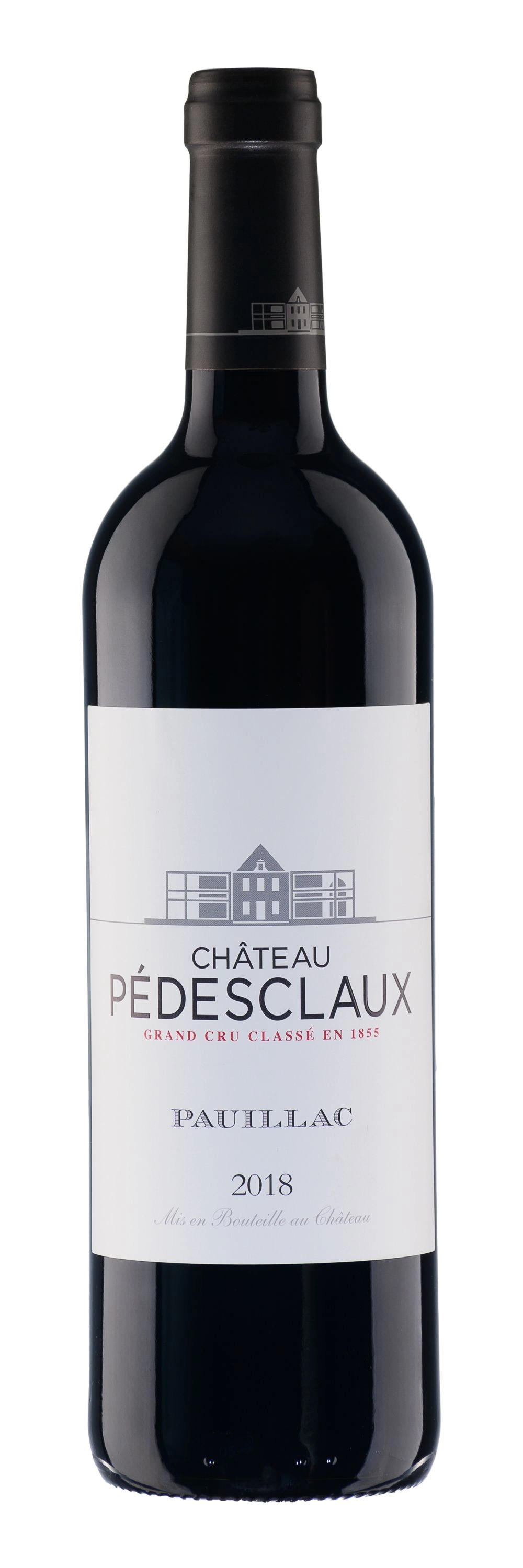 Вино Chateau Pedesclaux Grand Cru Classe Pauillac AOC 2018 750 ml