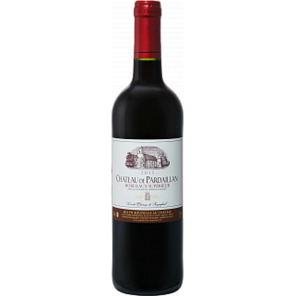 Вино Chateau de Pardaillan Bordeaux Superieur АОС  2018 750 мл