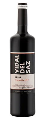 Вино красное сухое «VIDAL DEL SAS» ROBLE TEMPRANILLO / «ВИДАЛЬ ДЕЛЬ САС» ТЕМПРАНИЙО РОБЛЕ, 750 мл