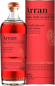 Виски Arran Amarone Cask Finish in tube Арран Амароне Каск Финиш в тубе 700 мл
