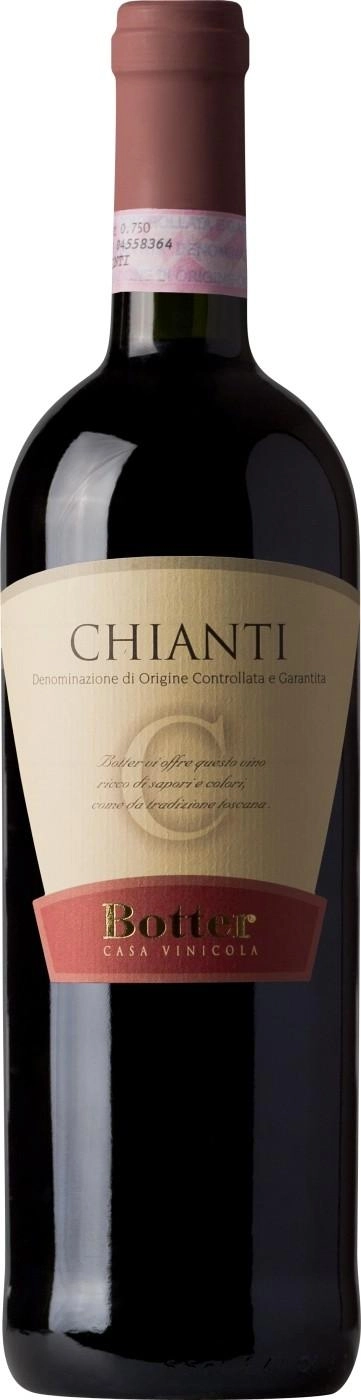 Вино Botter Chianti DOC  2018 750 мл 12,5%