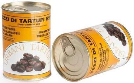 Трюфели  Urbani Tartufi  Трюфели Pezzi di Tartufi Estivi  Урбани Тартуфи  черные летние кусочками  140г