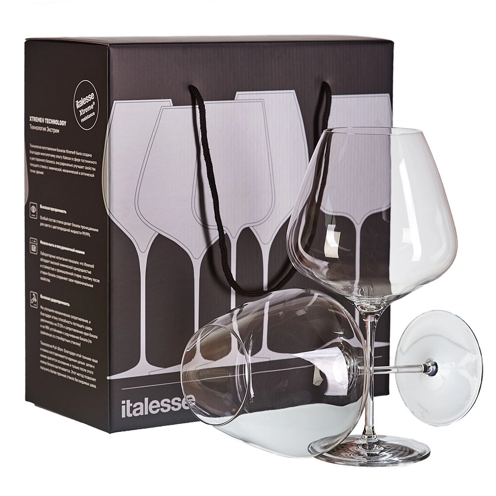 Набор  из 6-ти бокалов для  вина  Italesse  Masterclass 90 Италессе  Мастеркласс 90  950  мл