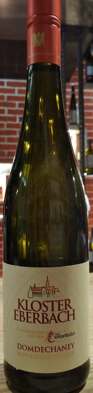 Вино Kloster Eberbach Hochheimer Domdechaney Riesling Spätlese Клостер Эбербах Хоххаймер Домдешайне Рислинг Шпетлезе 2017  750 мл 7,5%