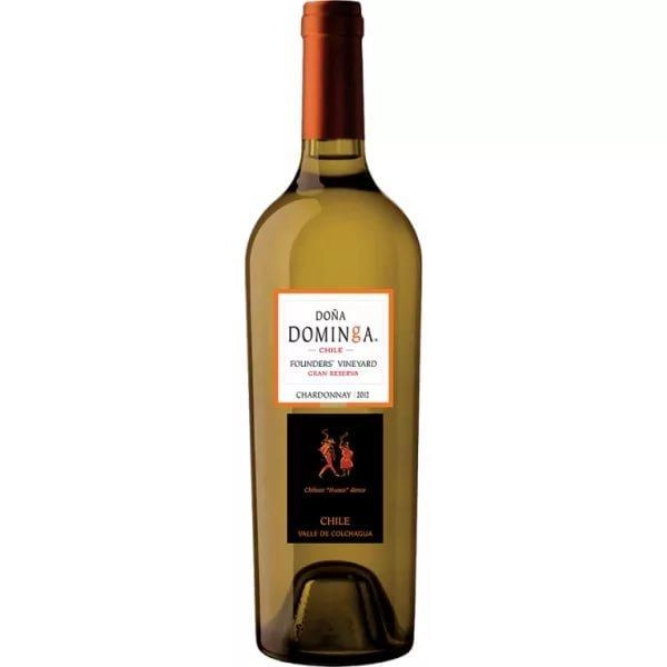 Вино Dona Dominga Chardonnay Gran Reserva  Донья Доминга Шардоне Гран Резерва  2016 750 мл