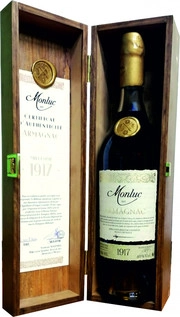Арманьяк  Monluc Armagnac AOC  wooden box  1917 700 мл