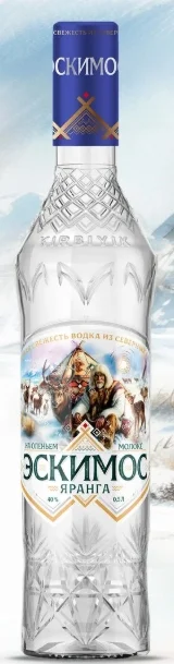Водка Эскимос Яранга  На северном молоке   500 мл  40%