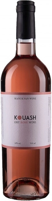Вино Manukyan Wine  Kouash  Dry Rose  Манукян Вайн   Куаш розовое сухое 750 мл