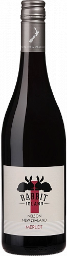 Вино Rabbit Island Nelson Merlot Мерло Раббит Айлэнд, Нельсон  2016 750 мл