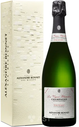 Шампанское Alexandre Bonnet Les Vignes Blanches Blanc de Noirs gift box 2019  750 мл  