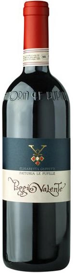 Вино Fattoria Le Pupille Poggio Valente Morellino di Scansano Riserva DOC 2006  750 мл
