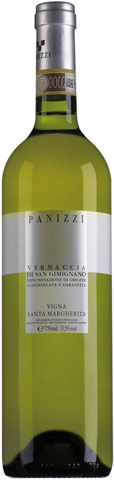 Вино Panizzi, Vernaccia di San Gimignano Vigna Santa Margherita, Верначча Ди Сан Джиминьяно Винья Санта Маргарита 2018 750 мл