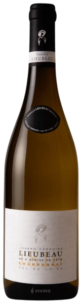 Вино  Famille Lieubeau Chardonnay  2021 750 мл