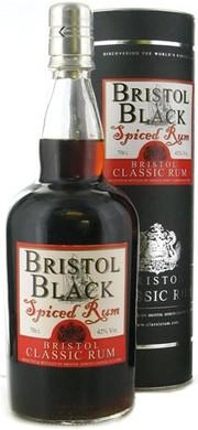 Ром Bristol Classic Rum Bristol Black  Spiced Rum gift tube  700 мл
