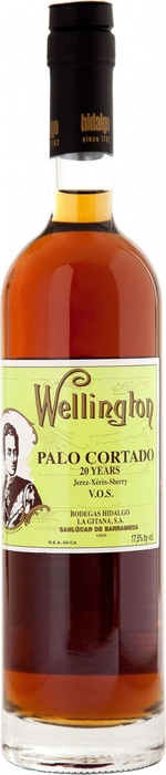 Херес Bodegas Hidalgo La Gitana Palo Cortado Wellington 20 Years Old  500 мл