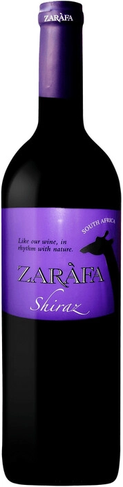 Вино Mountain River Wines  Zarafa Shiraz Western Cape WO  Зарафа Шираз 2020 750 мл