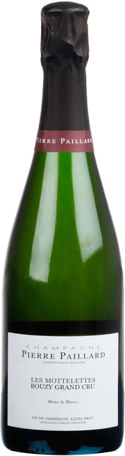 Шампанское Pierre Paillard    Les Mottelettes  Blanc de Blancs Extra Brut Пьер Пайяр  Ле Мотелетте  Блан де Блан Экстра брют 2014   1500 мл