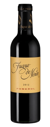 Вино Chateau Nenin Fugue de Nenin Pomerol AOC 2012 375 мл