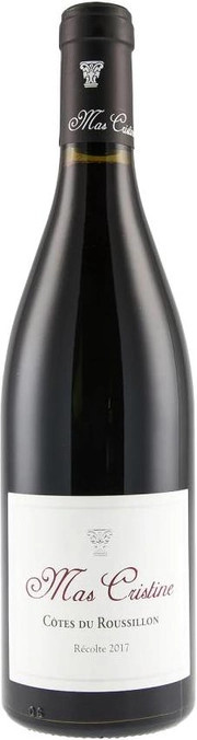 Вино Mas Cristine Rouge Cotes du Roussillon AOC  Мас Кристин Руж 2019 750 мл