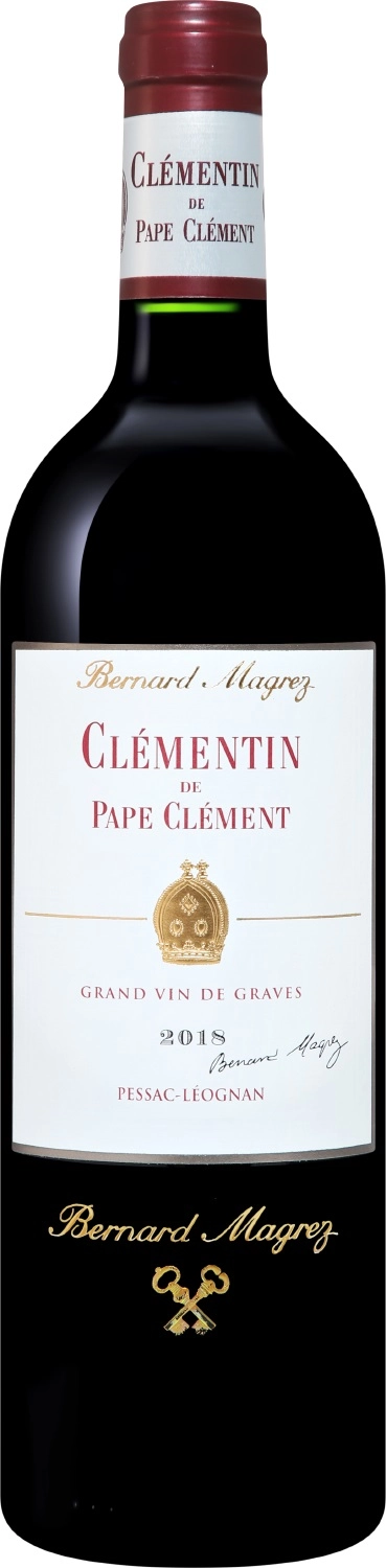 Вино  Clementin de Pape Clement  Rouge Pessac-Leognan AOC  2018 750 мл
