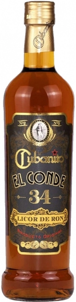 Ликер  Cubanito  El Conde 34   700 мл