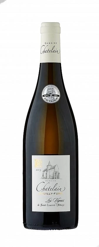 Вино St Laurent", Pouilly Fume AOC  Пуйи Фюме AOC  Сан Лоран  2017 750 мл