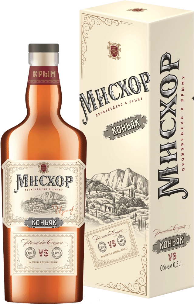 Коньяк  Изюмовъ  Мисхор ВС в п/у  500 мл
