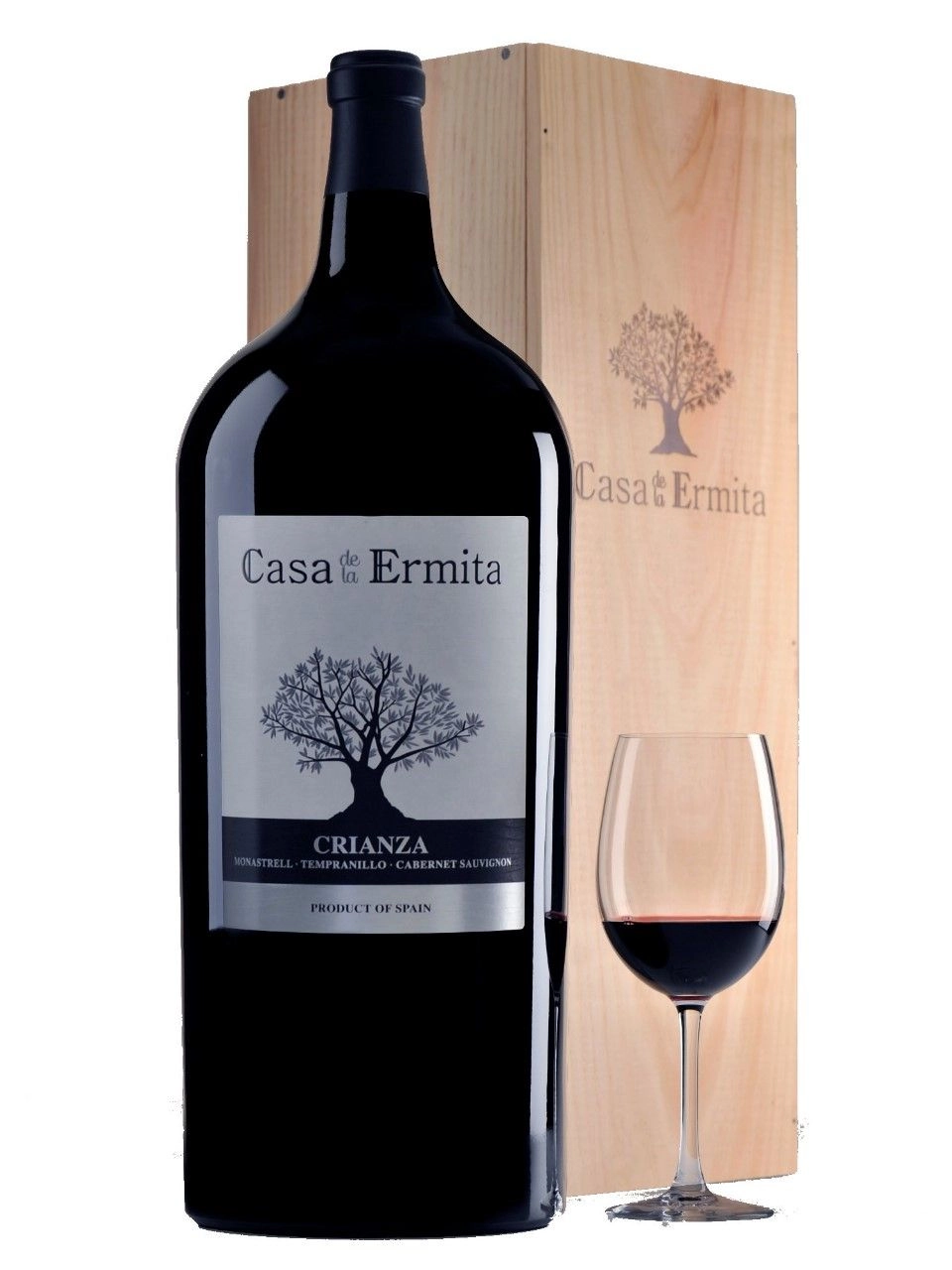 Вино Casa de la Ermita Crianza  gift box  9000 мл