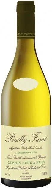 Вино Gitton Pere & Fils Pechignolles Pouilly-Fume AOC  Пешиньоль  Пуйи-Фюме 2010  750 мл