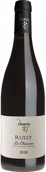 Вино Jean-Yves Devevey Rully La Chaume AOC  Жан-Ив Девеве Рюйи Ля Шом белое 2018 750 мл