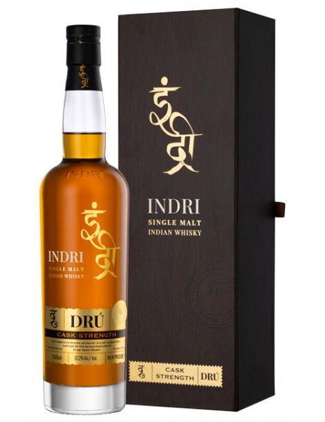 Виски Indri Dru gift box 700 мл 57,2%