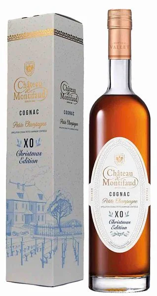 Коньяк Chateau de Montifaud ХО Christmas Edition Petite Champagne AOC in gift box 500 мл