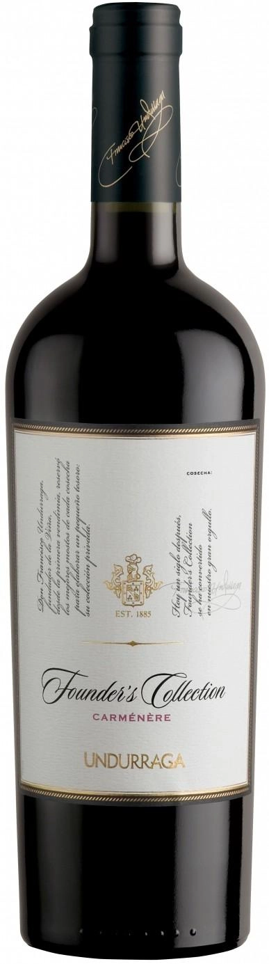 Вино Undurraga Founders Collection Carmenere Ундуррага Фаундерс Коллекш  Карменере 2013 750 мл