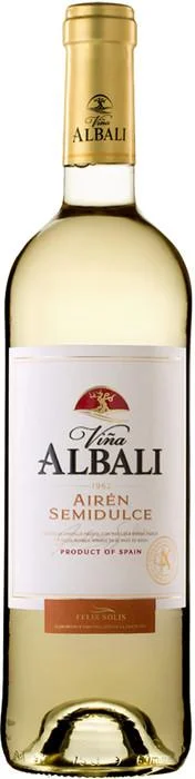 Вино Felix Solis Vina Albali Airen Semidulce Valdepenas DO  Винья Альбали Айрен полусладкое 2016 750 мл