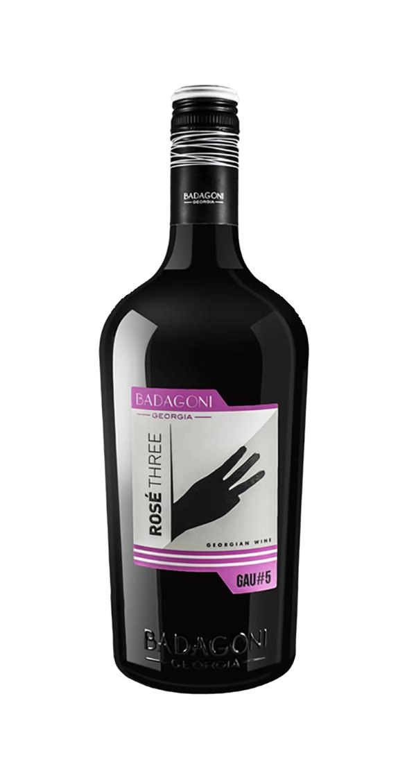 Вино Badagoni Gau 5 Rose Three  750 мл