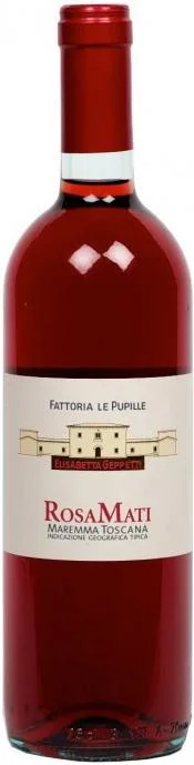 Вино Fattoria Le Pupille  Rosa Mati Maremma Toscana IGT  Фаттория Ле Пупилле Роза Мати 2013  750 мл