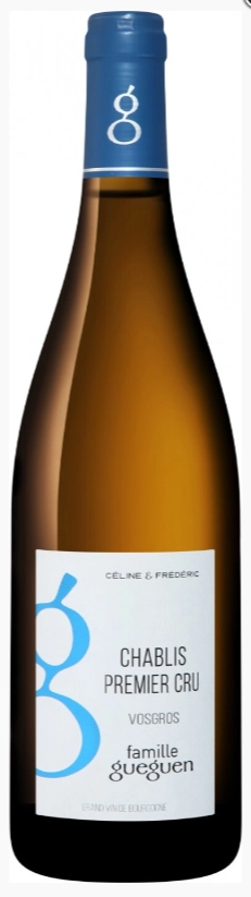 Вино Celine & Frederic Gueguen,Chablis Premier Cru Vosgros AOC 2022 750 мл