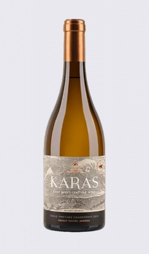 Вино Karas Single Vineyard Chardonnay Armavir Tierras de Armenia  Карас Сингл Виньярд Шардоне  750 мл