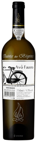 Вино Quinta das Bágeiras Avô Fausto Branco     Аво Фаушто Бранко, Байррада 2017  750 мл