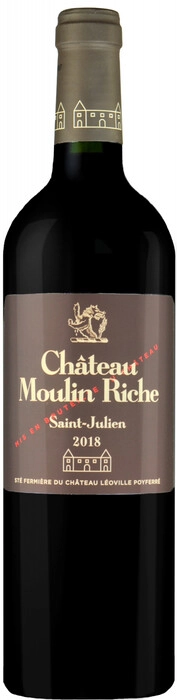 Вино Chateau Moulin Riche  Saint-Julien AOC  2018